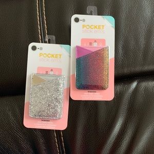 Pocket card for phones